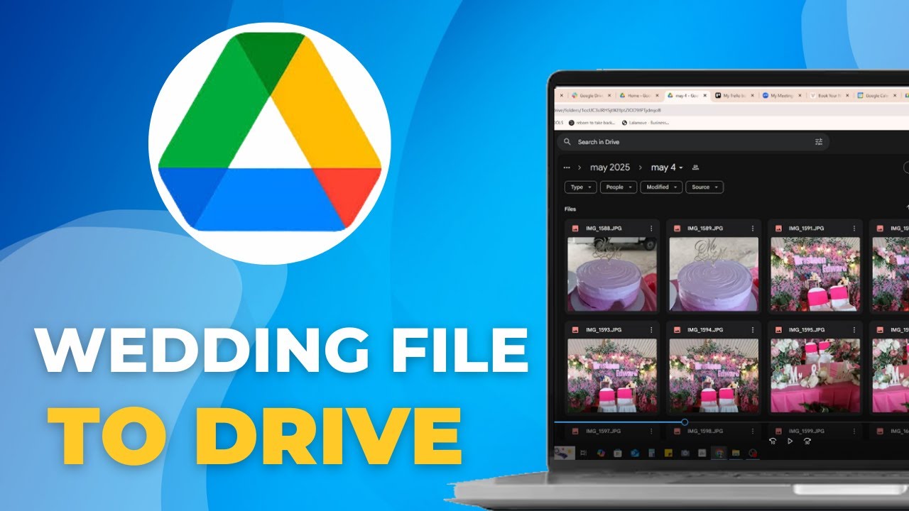How To Guest Wedding Photo Upload With No App Download Using Google Drive
