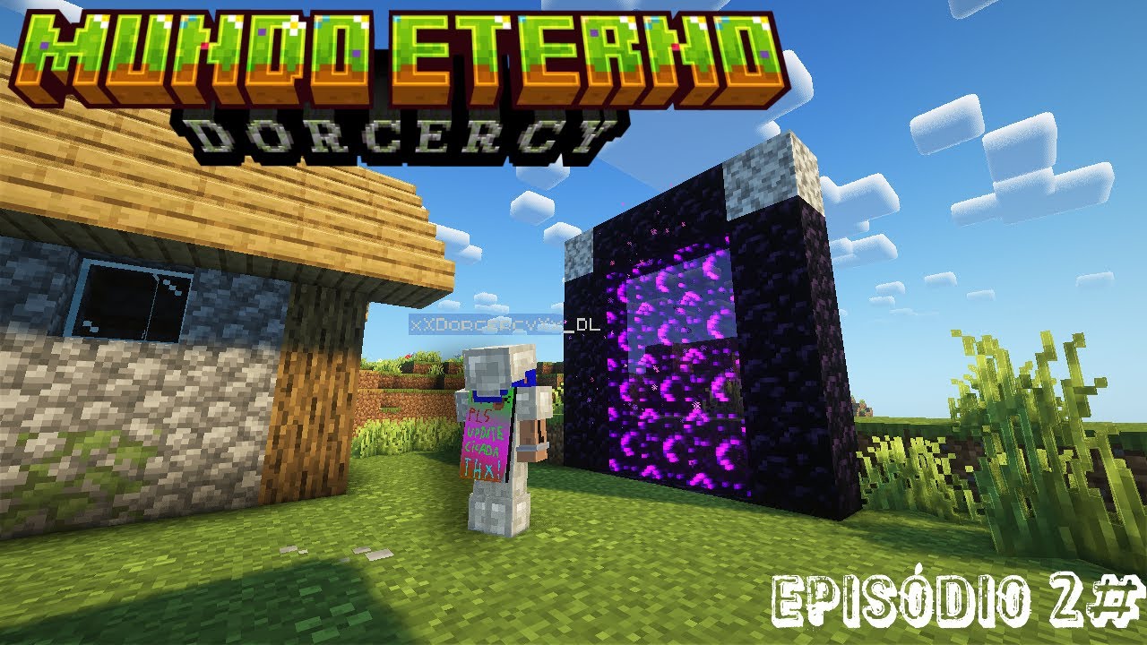 Minecraft: MUNDO ETERNO Ep.2 - DEU TUDO ERRADO!!!