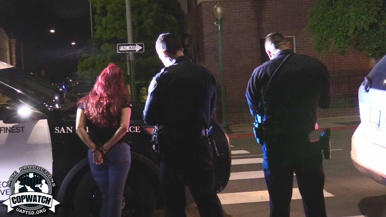Copwatch | Profiling Vehicle Stop | Cuffed & Cited for Loud Music
