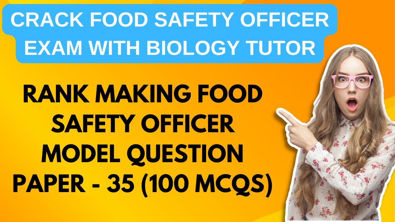 PASS Your FOOD SAFETY OFFICER Exam in 23 Minutes with This SECRET!