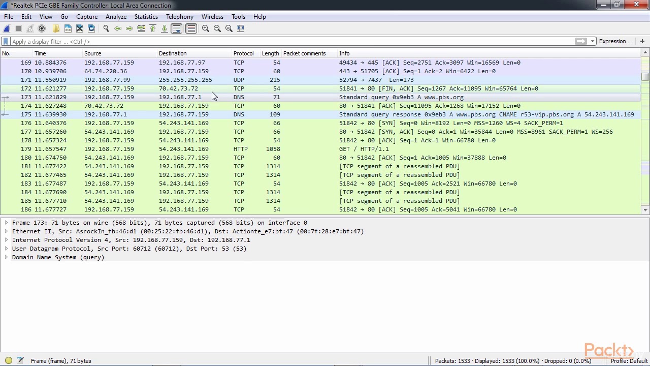 Mastering Wireshark 2 : TCP/IP Overview