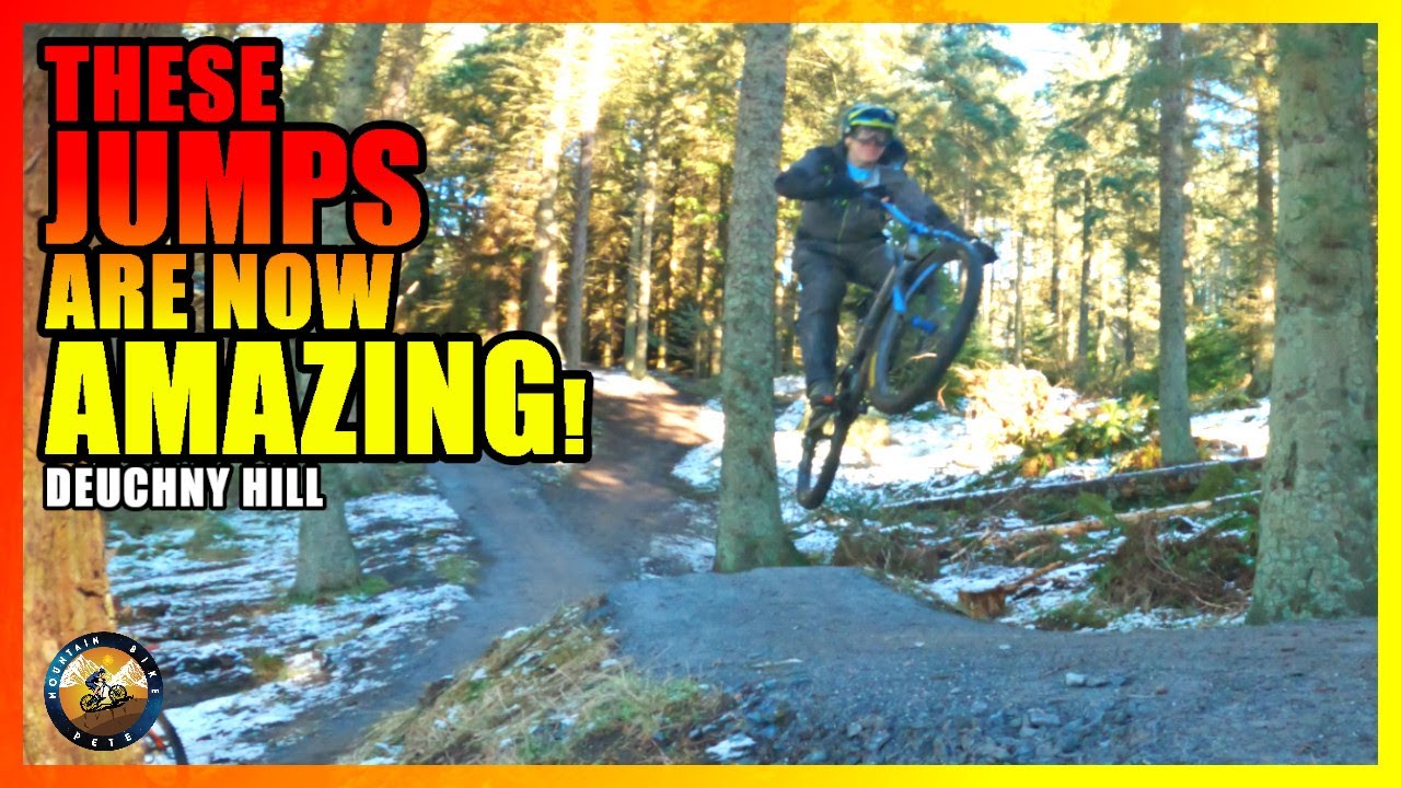 In search of jumps on Deuchny Hill / Bike Park