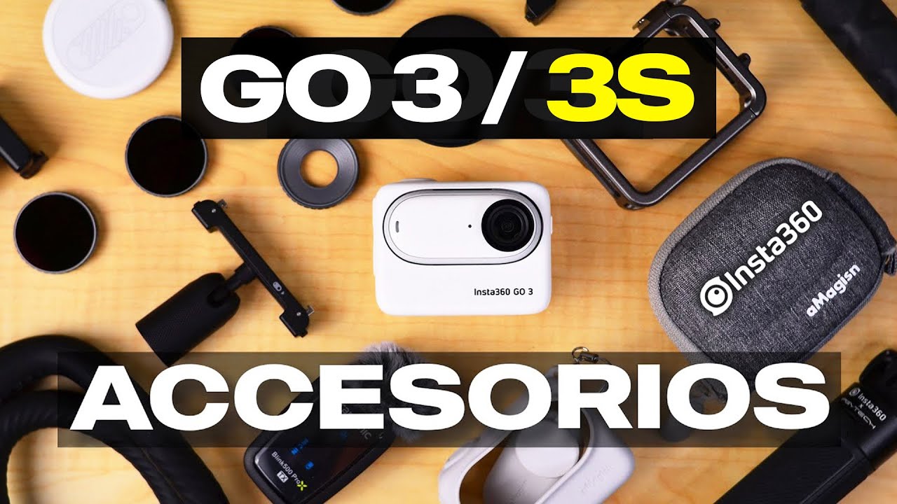 10 Mejores ACCESORIOS para Insta360 GO 3 y GO 3S 🥇
