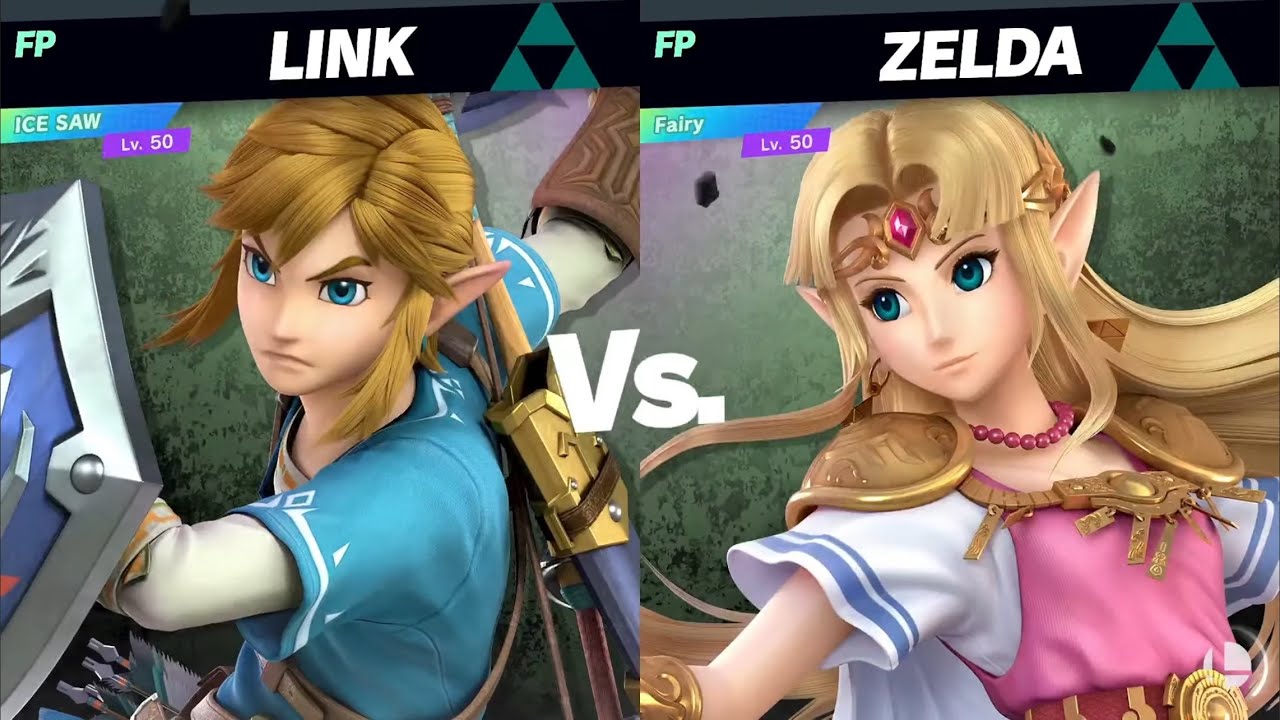Amiibo Battles: Link vs Zelda (ICE SAW vs Fairy)