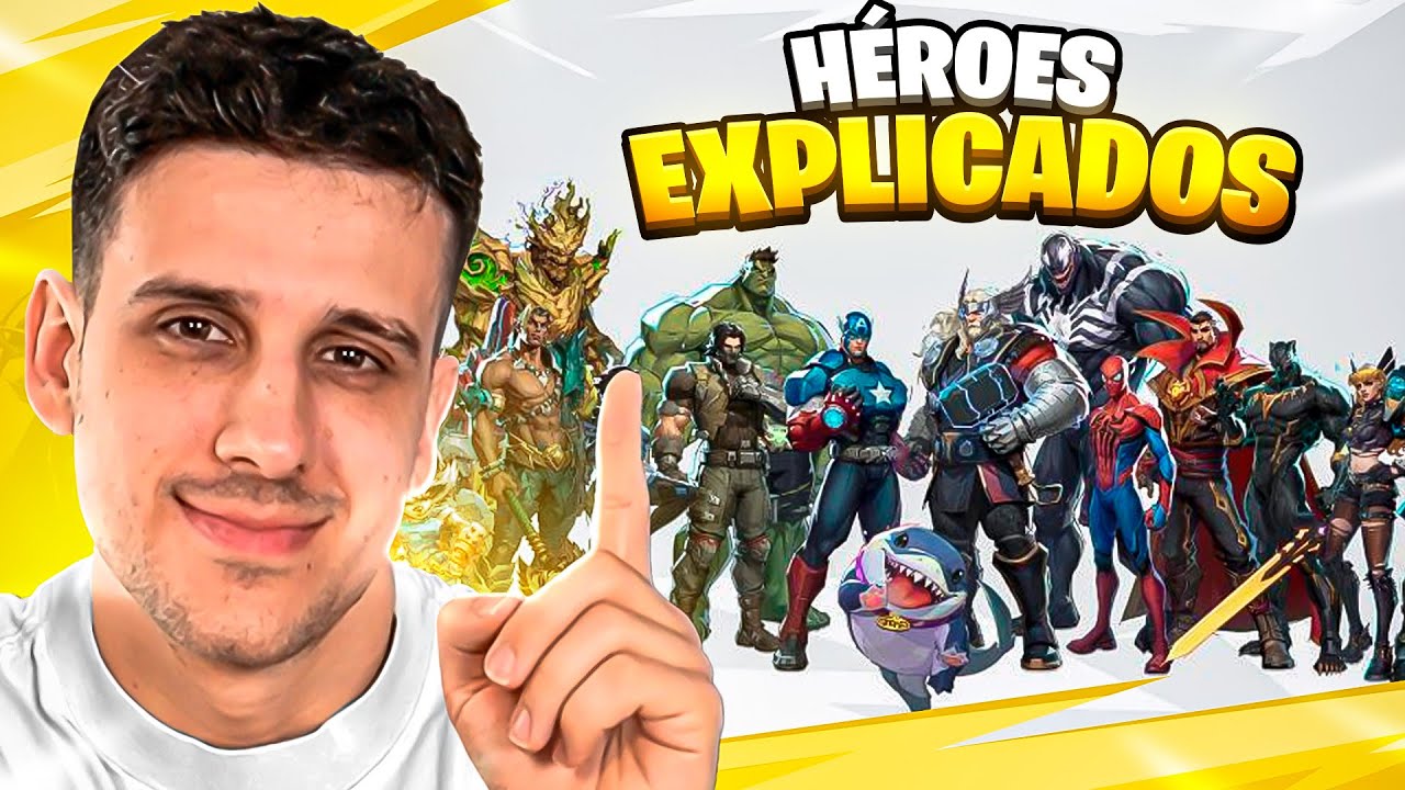 TODOS LOS HÉROES de MARVEL RIVALS EXPLICADOS (33 HÉROES)