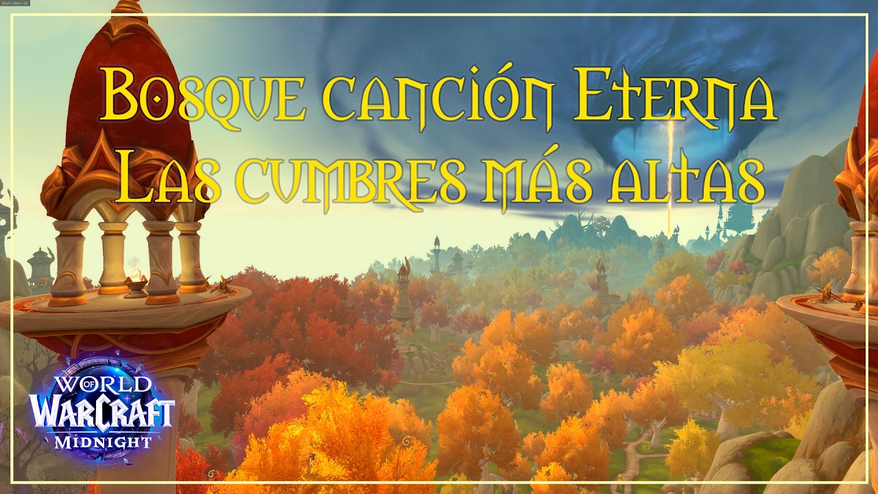 Bosque Canción Eterna: Las cumbres más altas I #worldofwarcraft #wow #midnight