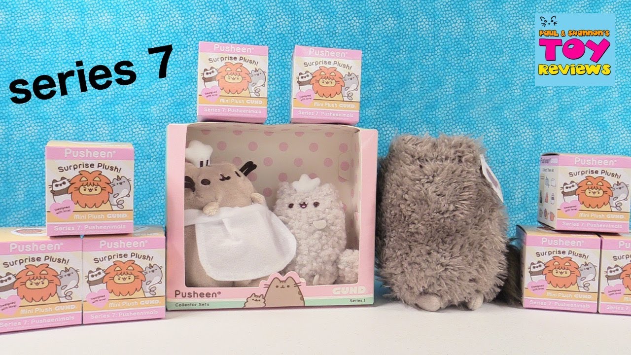 Pusheen Series 7 Surprise Plush Pusheenimals Blind Box Opening | PSToyReviews