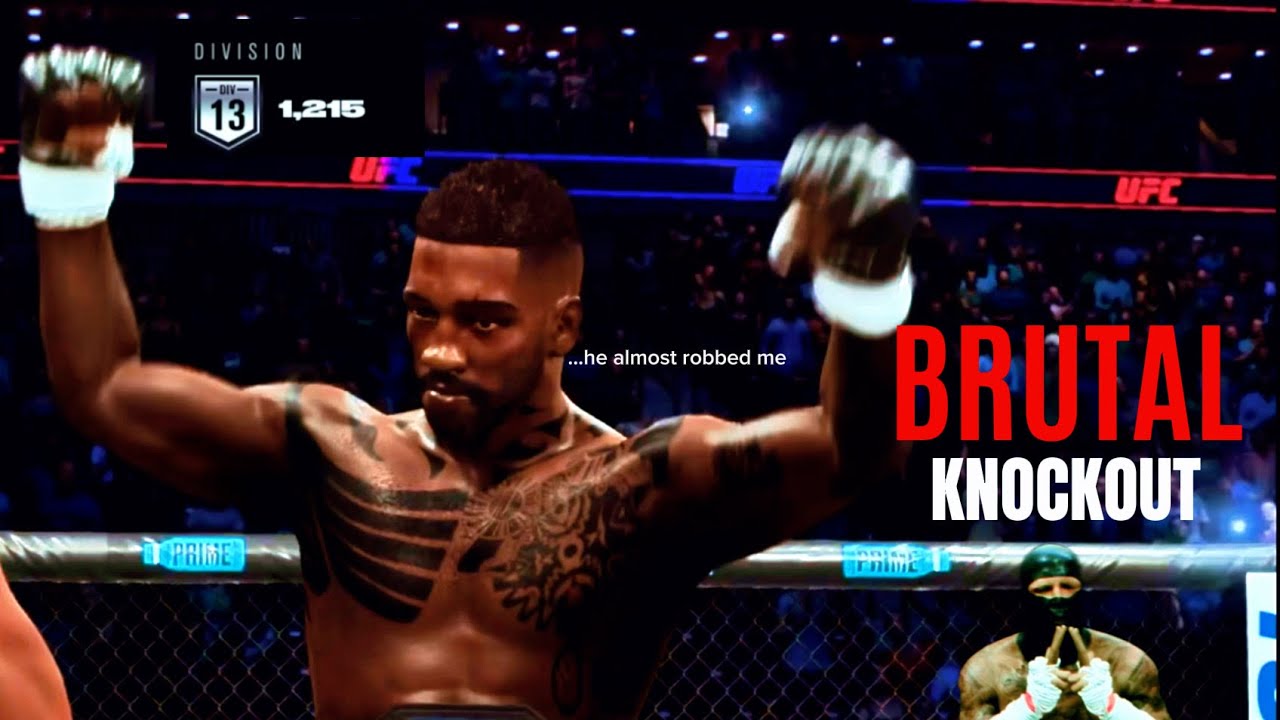 UFC 5 | Thug on Ranked Career tried to rob me… | Brutal Knockout
