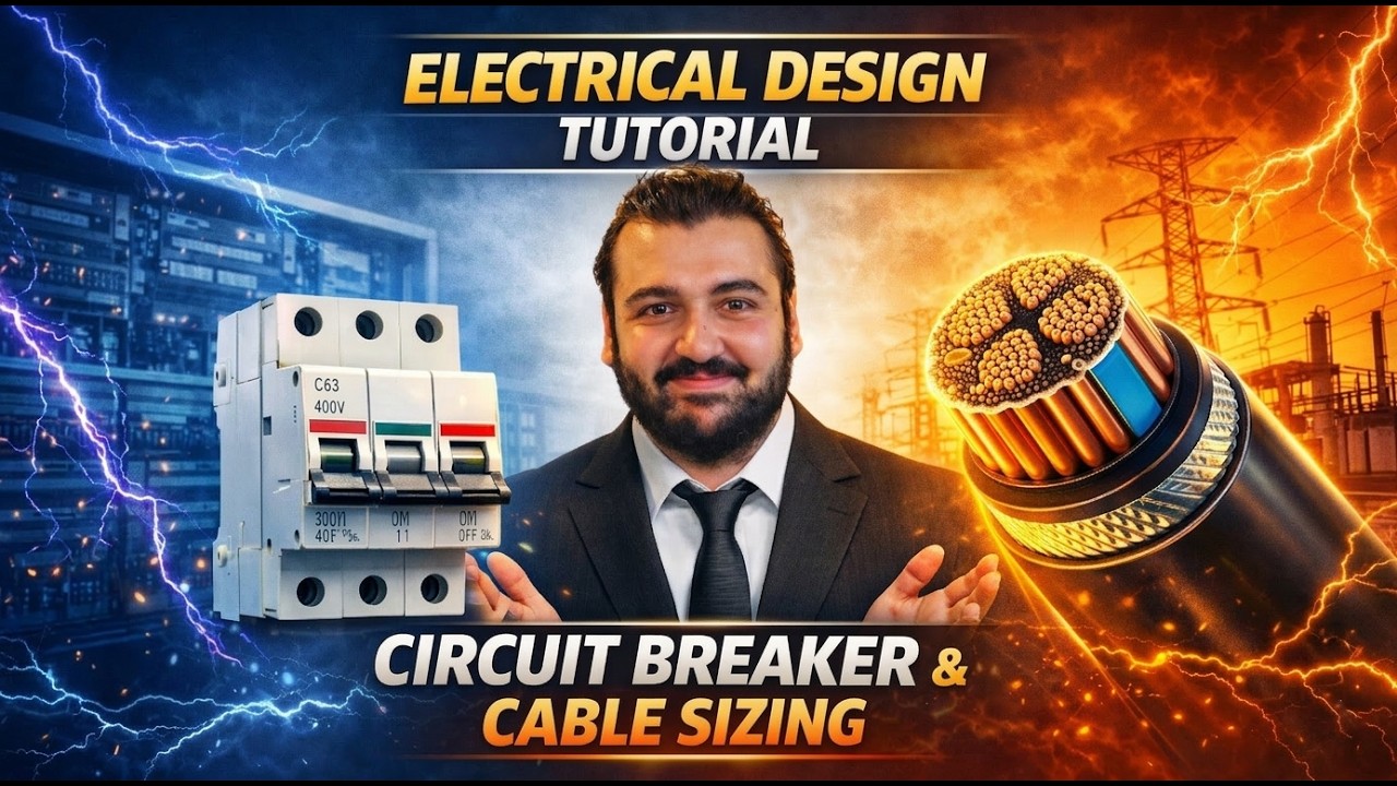 Electrical Design Tutorial - Circuit Breaker Selection and Cable Sizing