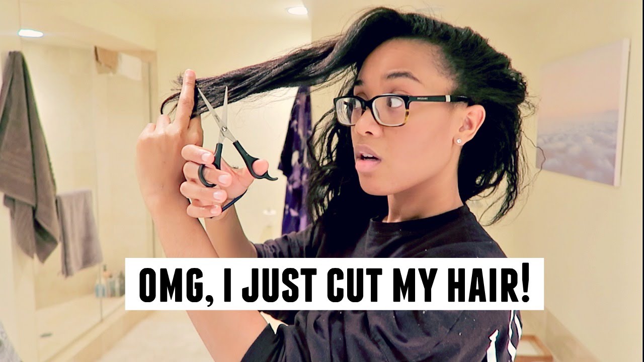 OMG, I JUST CUT MY HAIR | Happy Vlogadays #2