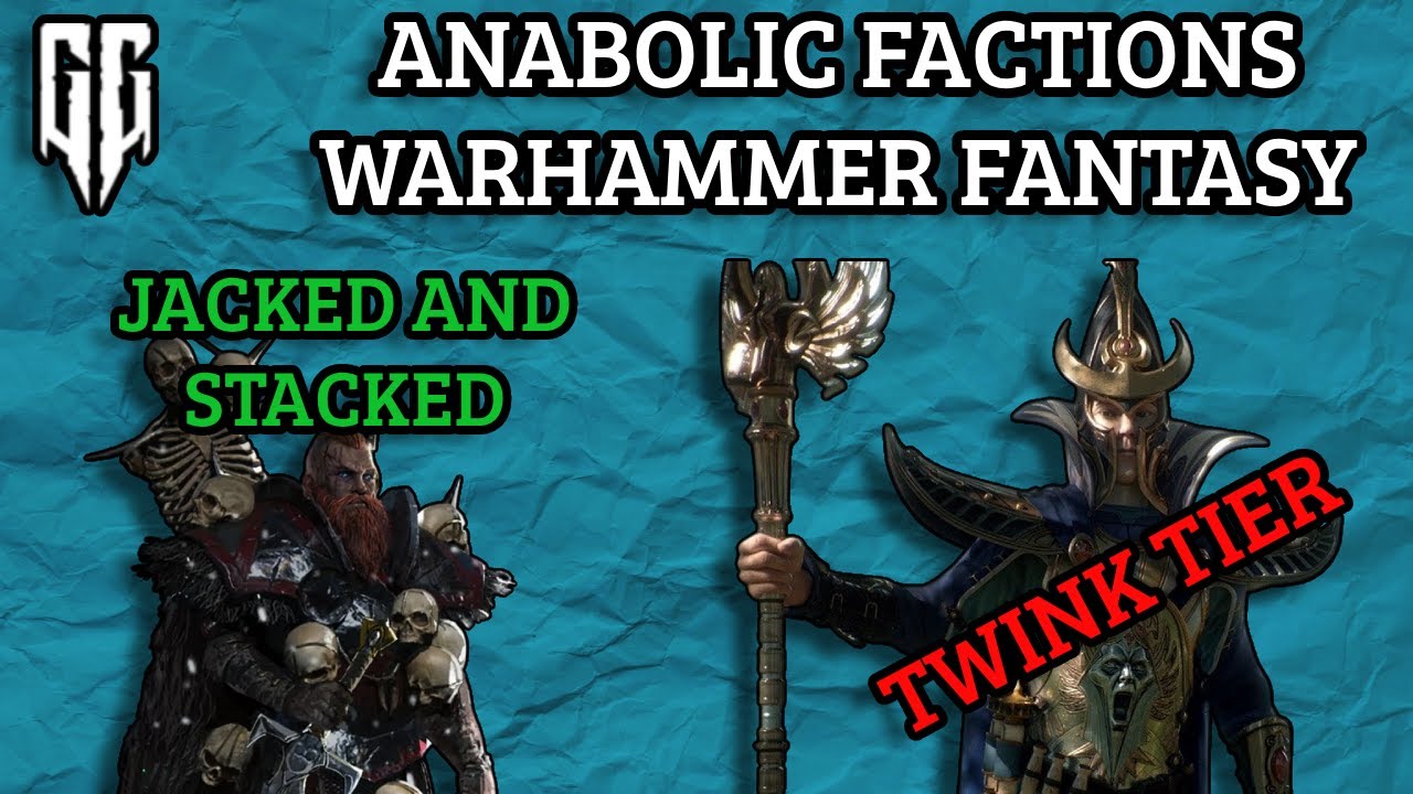 СПИСОК УРОВНЕЙ Фракций Анаболиков - Warhammer Fantasy