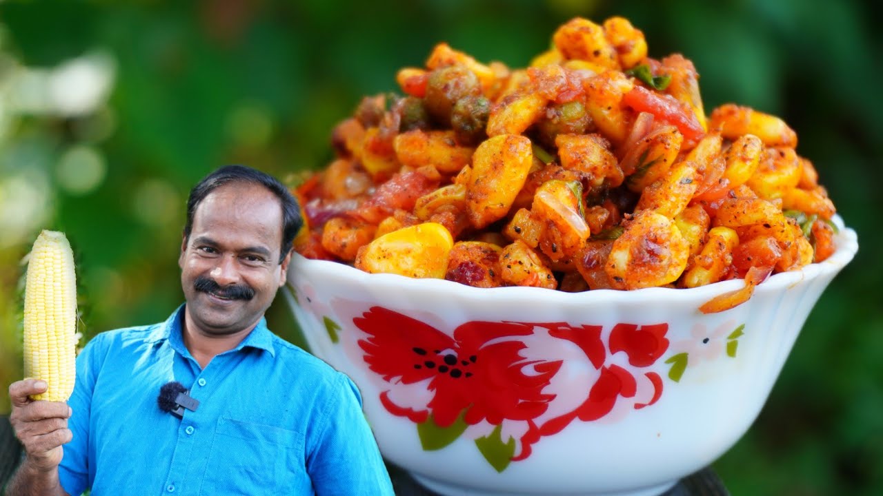 ചോളം കൊണ്ട് ഒരു കിടിലൻ item 👌😋 | Crispy Corn Kernels | Keralstyle
