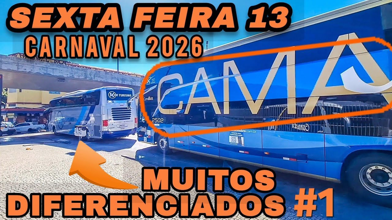 SURPREENDEU!! CHEGOU VÁRIOS ÔNIBUS EXTRAS | CARNAVAL EM BH