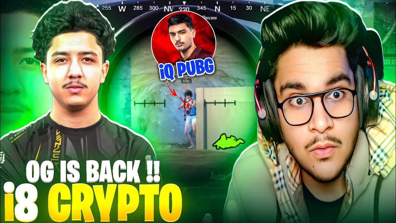 😲The OG I8 Crypto Is Back Finally Amazing Gameplay REVIEW & REACTION BEST Moments in PUBG Mobile