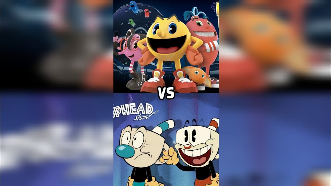 Pac-Man y las aventuras fantasmales Vs el show de cuphead (especial 400 suscriptores)
