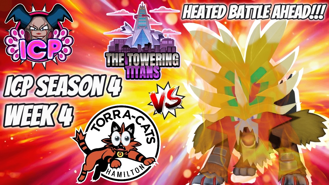Heated Battle Ahead!!! | ICP Season 4 Week 4 vs. The Towering Titans | Pok&eacute;mon SV Wifi Draft Battle
