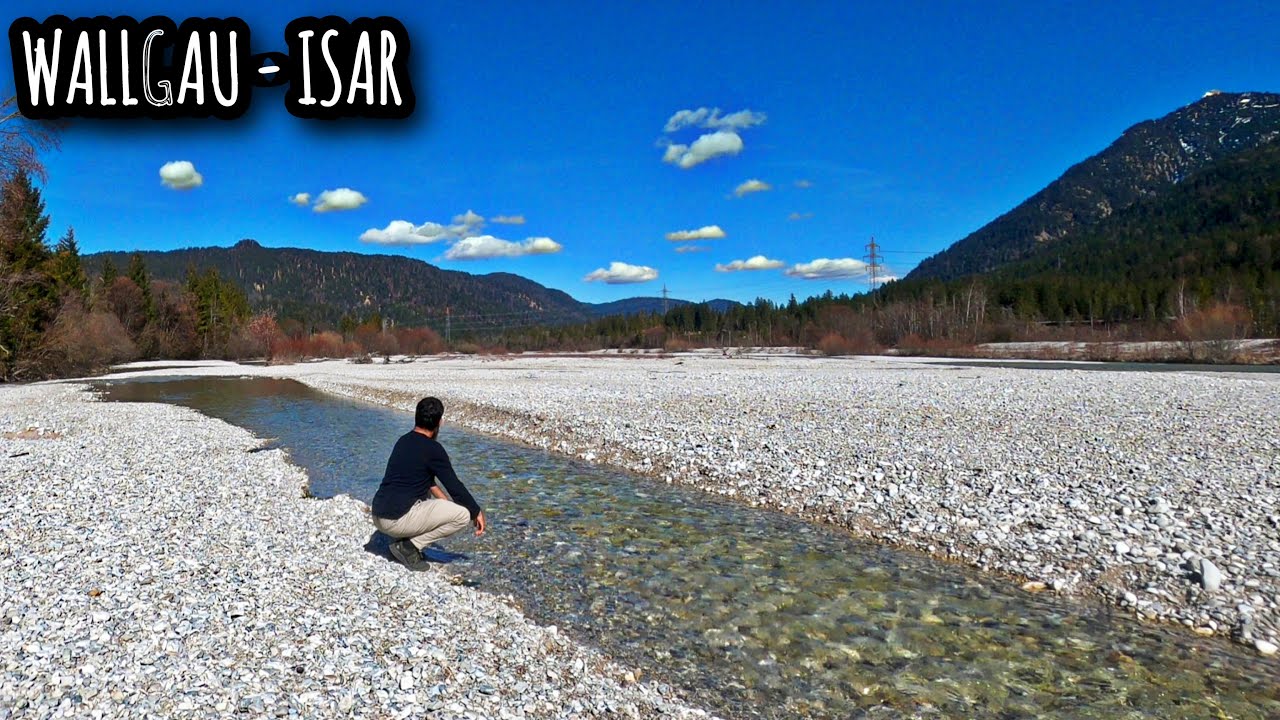 Wallgau (Isar) - Entspannte Erkundung der Isar in Wallgau [Silent Hiking]
