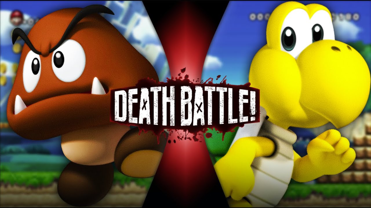 Goomba VS Koopa | DEATH BATTLE!