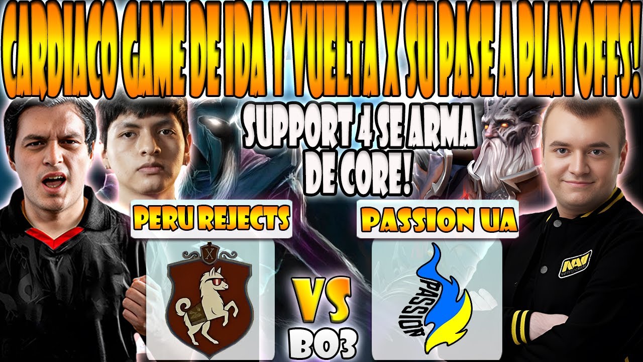 PERU REJECTS vs PASSION UA [BO3]MATTHEW, PAYK,DARKMAGO vs CRYSTALLIZE-DREAMLEAGUE DIVISION 2:SEASON1