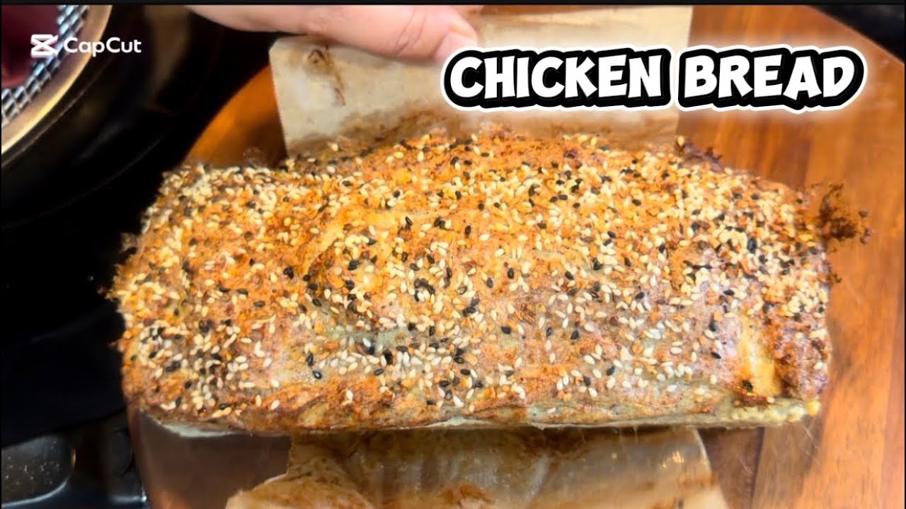 What Does BREAD Made Out Of CHICKEN Taste Like? | CARNIVING BREAD #healthyrecipes #fypシ゚viral #food 