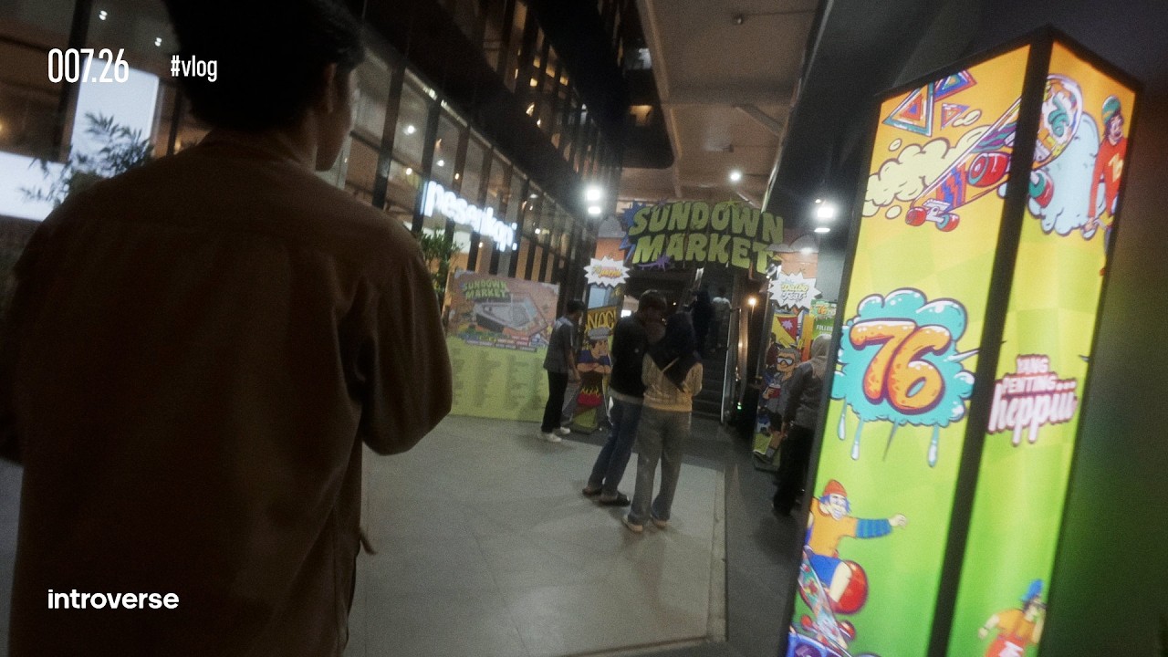 007.26 — Menengok Sundown Market, Plaza Begawan Malang #vlog