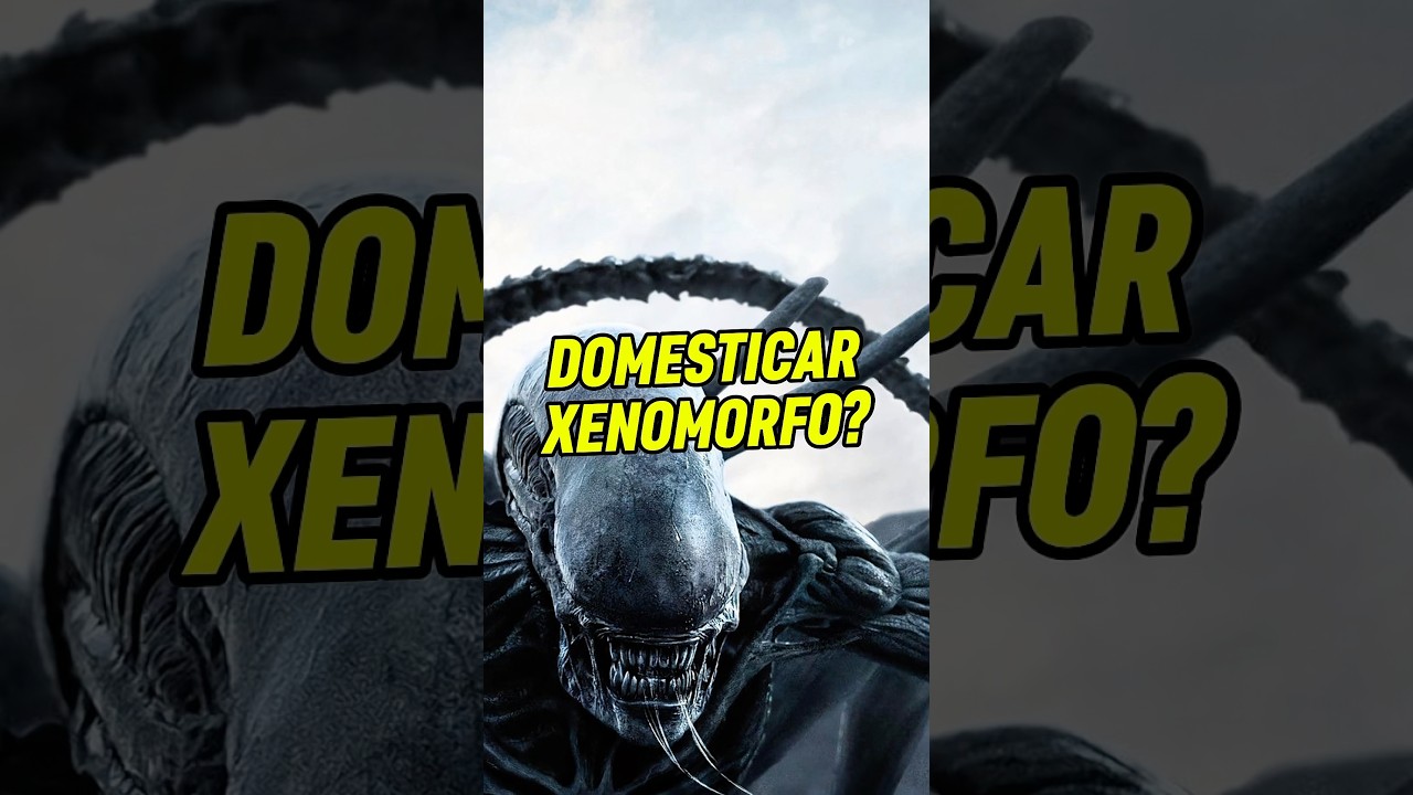 E a&iacute;? Voc&ecirc; teria uma XENOMORFO? 🤣🗣️ #alien #alienromulus #xenomorfo #terror #filmes