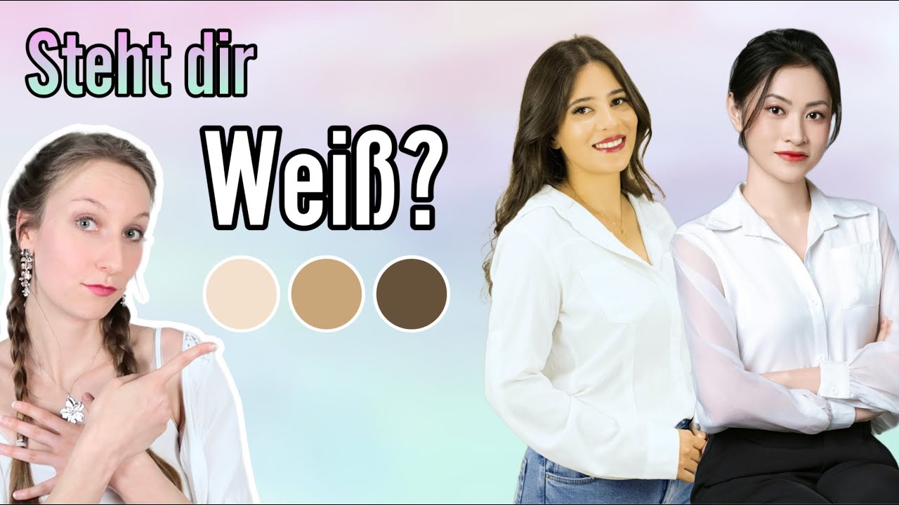 Kann wirklich jeder WEIß tragen?