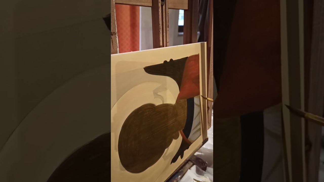 painting archangel Michael pt 2
