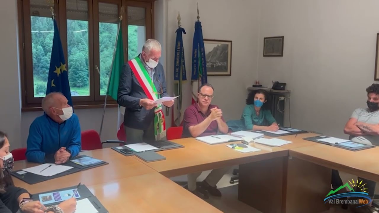 Carona, l'insediamento del Consiglio comunale