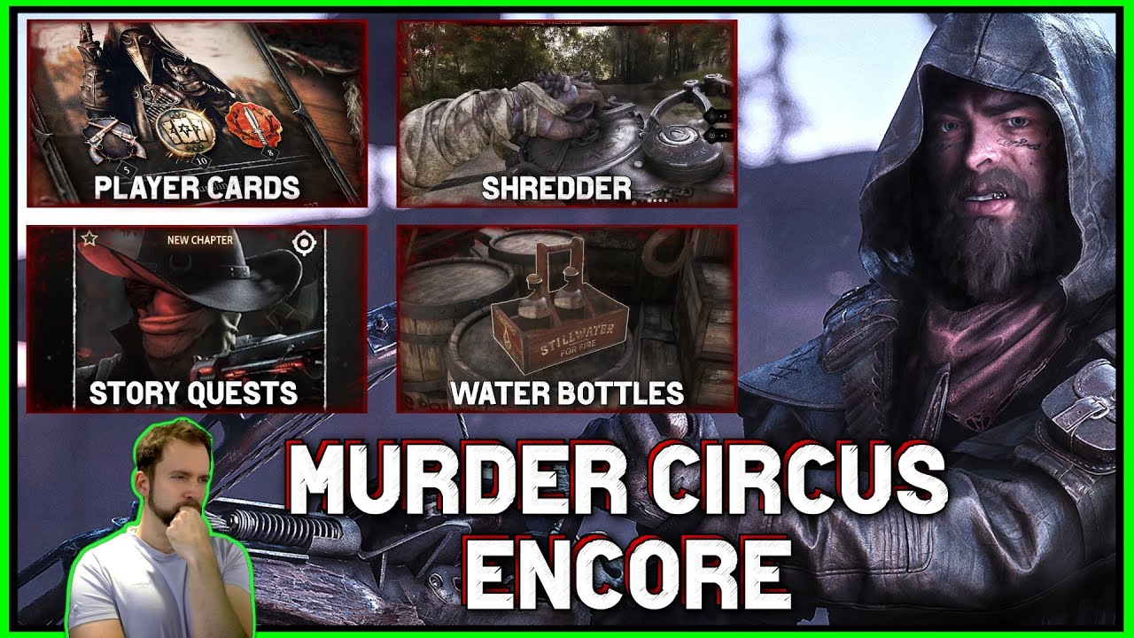 🎪 MURDER CIRCUS ENCORE 🎪 SHREDDER, Player Profiles, Wildland Nerfs, Water Bottle, New Traits & MORE