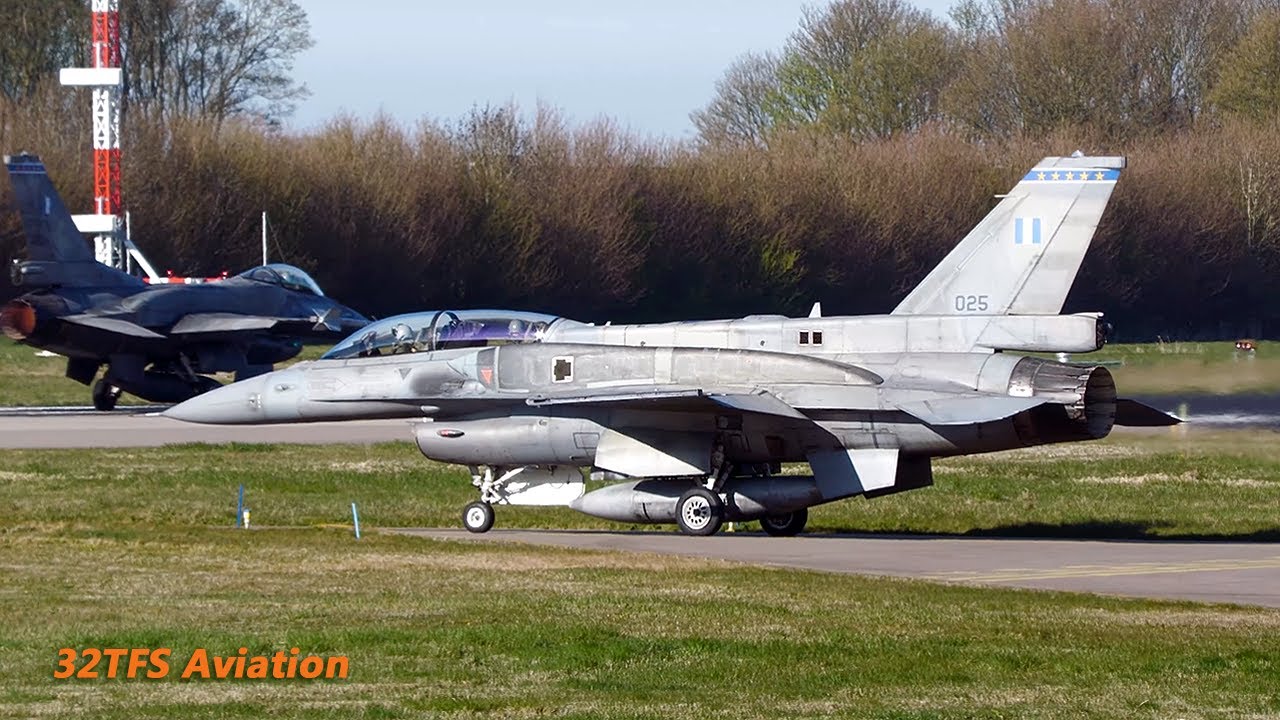 [4K] Ramstein Flag 2025 - Friday late afternoon Wave - Leeuwarden 04-04-25