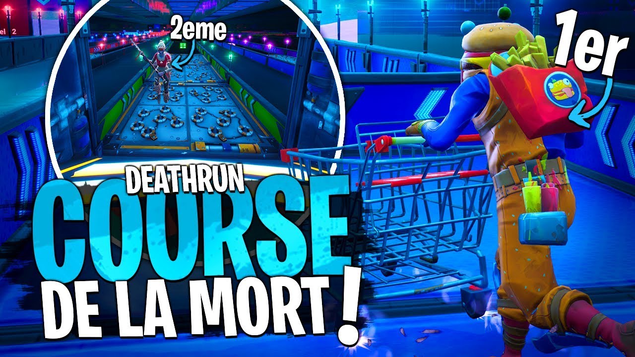 On mise de l'argent avec Doc Jazy sur ce Deathrun Course sur Fortnite Créatif !