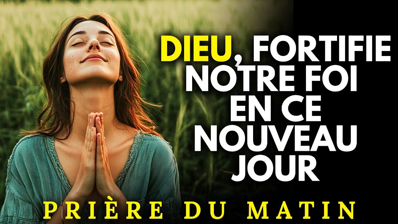 Commence Ta Journée Avec Cette Prière Afin Que Dieu Te Guide Aujourd’hui | Prie du Matin