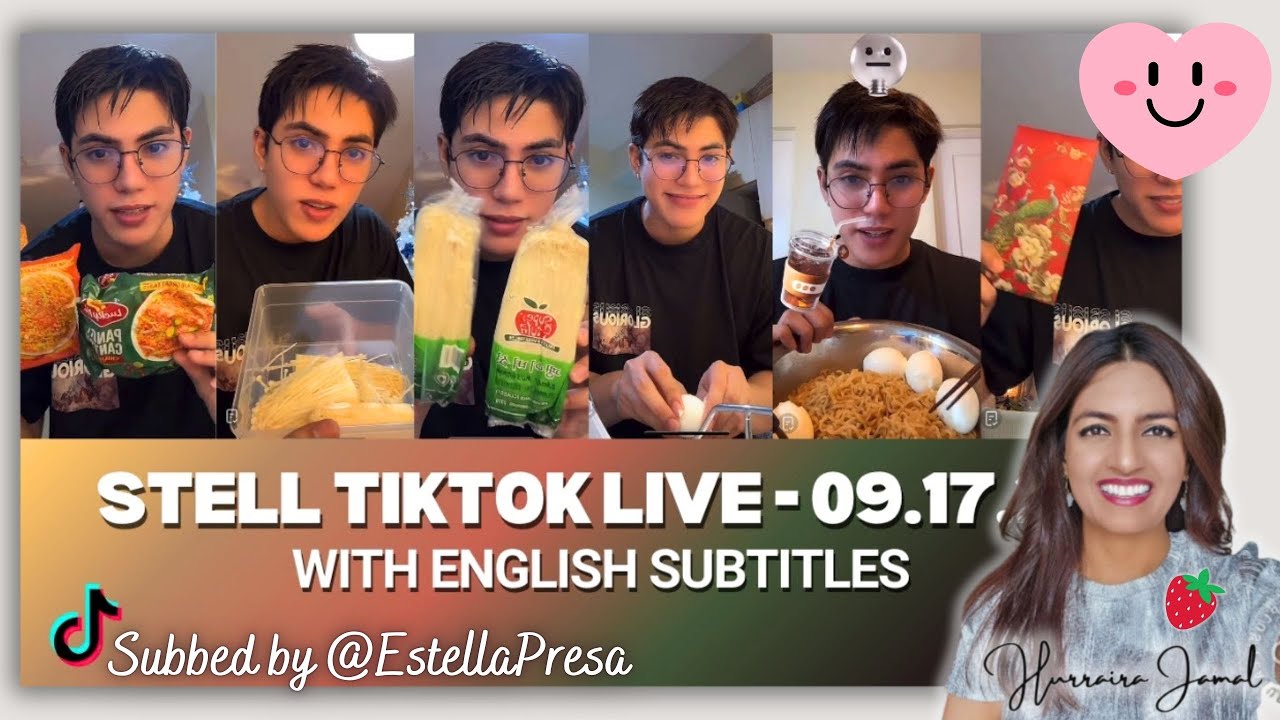 STELL's TIKTOK LIVE Sept 17 | 4 Packs of Pancit Canton, 4 Eggs & 
