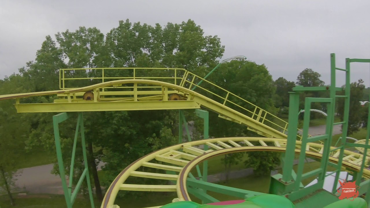WE BROKE The Wild Mouse Roller Coaster At Beech bend Park [ On Ride POV ] It Spun The WHOLE time