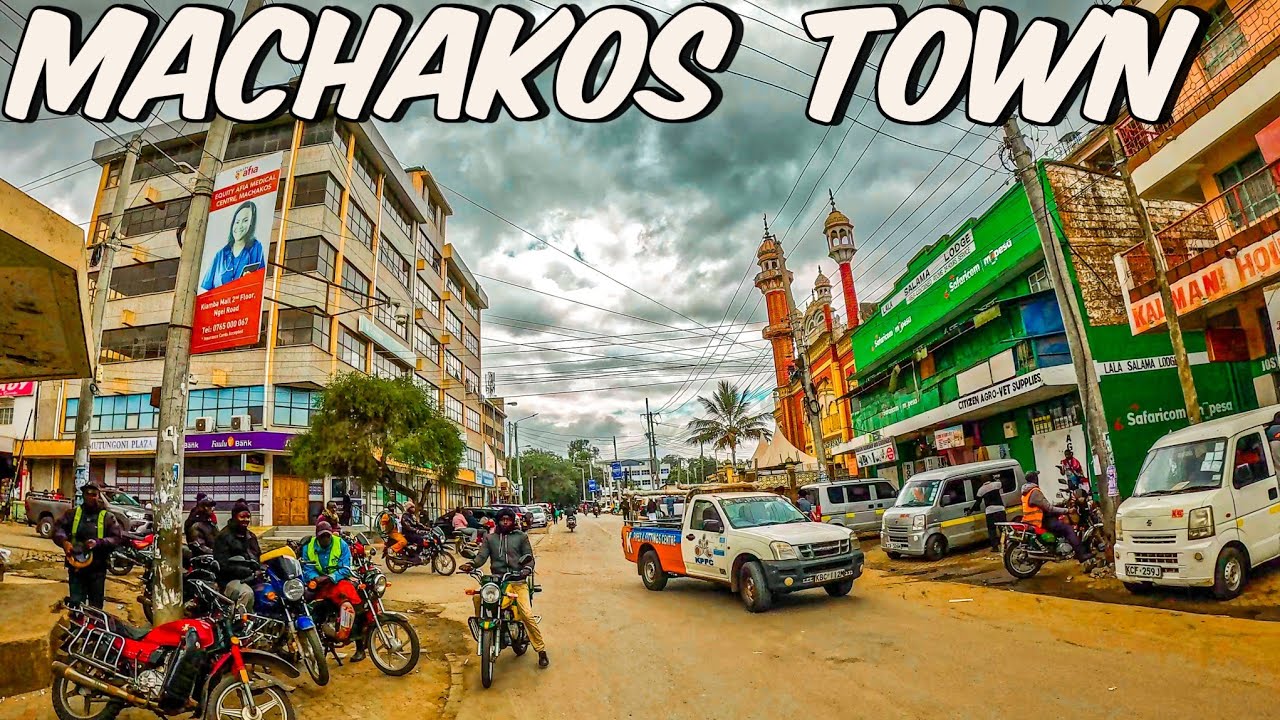 This Was The First Capital City Of Kenya 🇰🇪. MACHAKOS TOWN.