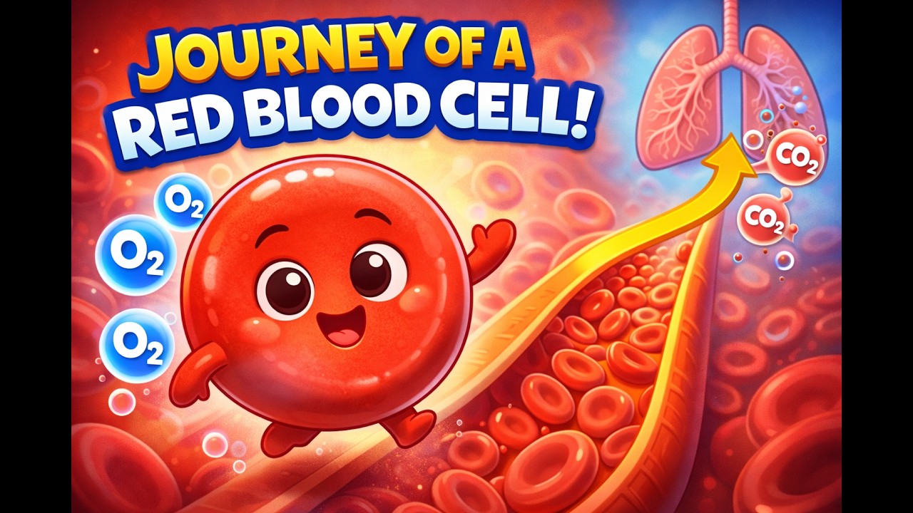What is the role of a Red blood cell in our body ? | P5 Science - Circulatory System