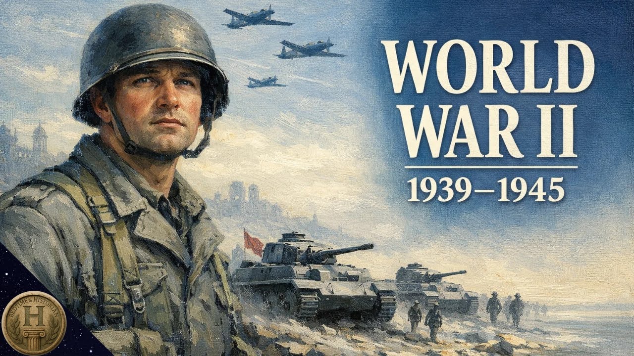 Fall Asleep to the ENTIRE Story of World War II — The Conflict That Changed the World