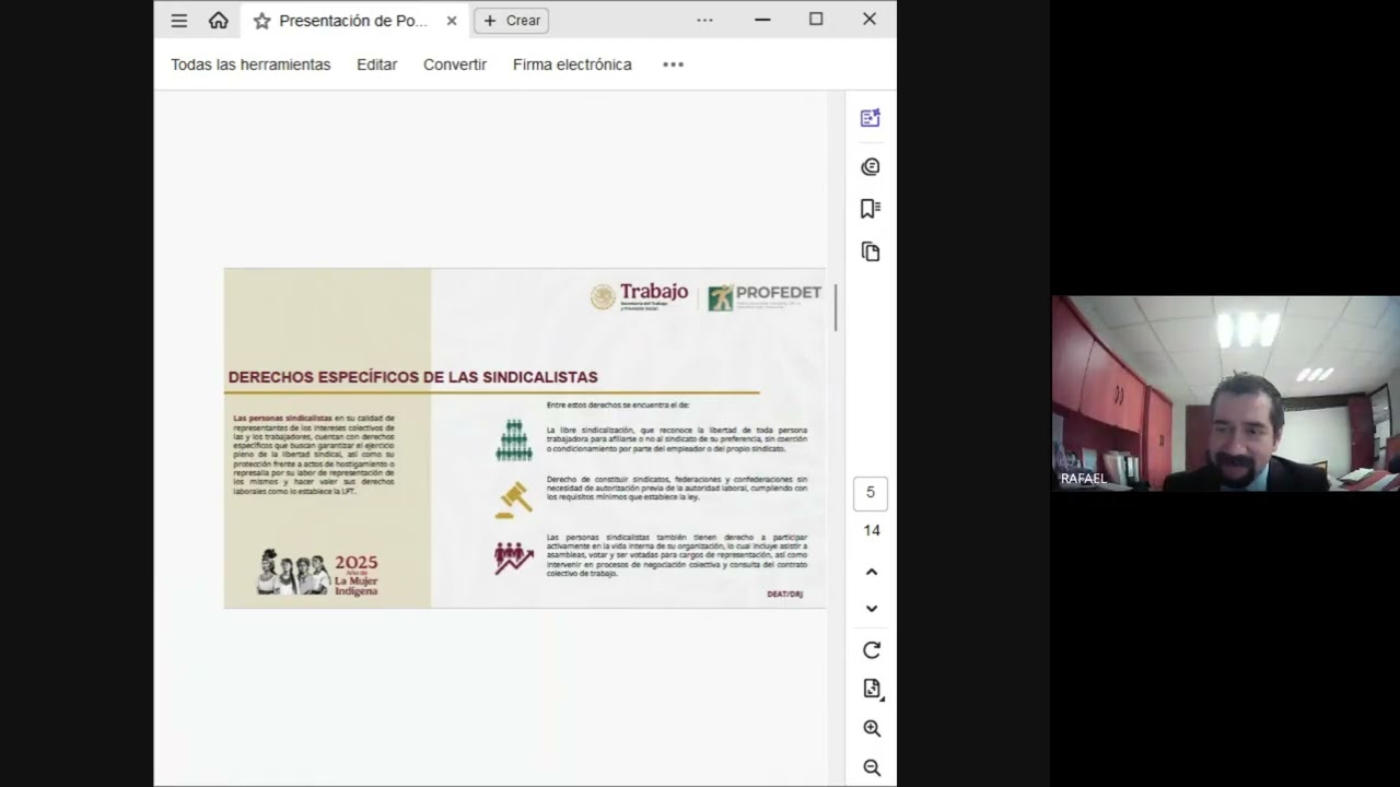SESION 5  DERECHOS FUNDAMENTALES PROFEDET