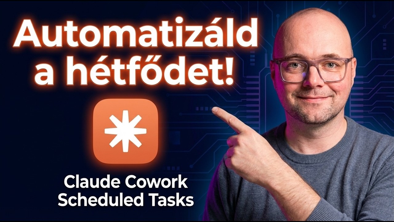 Automatizáld a hétfődet (vagy minden napod) ! – Claude Cowork ütemezett feladatok