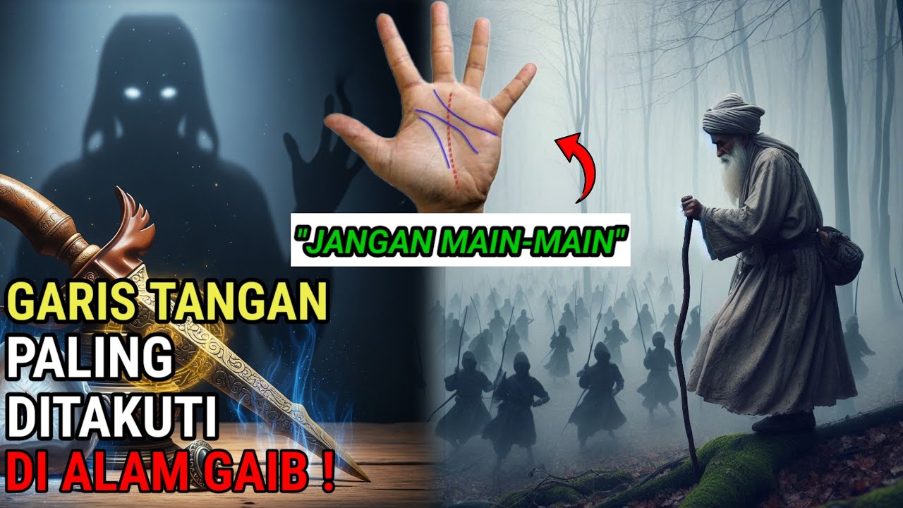 SANGAT MENGEJUTKAN❗10 KEKUATAN RAHASIA YANG DIMILIKI GARIS TANGAN HURUF 
