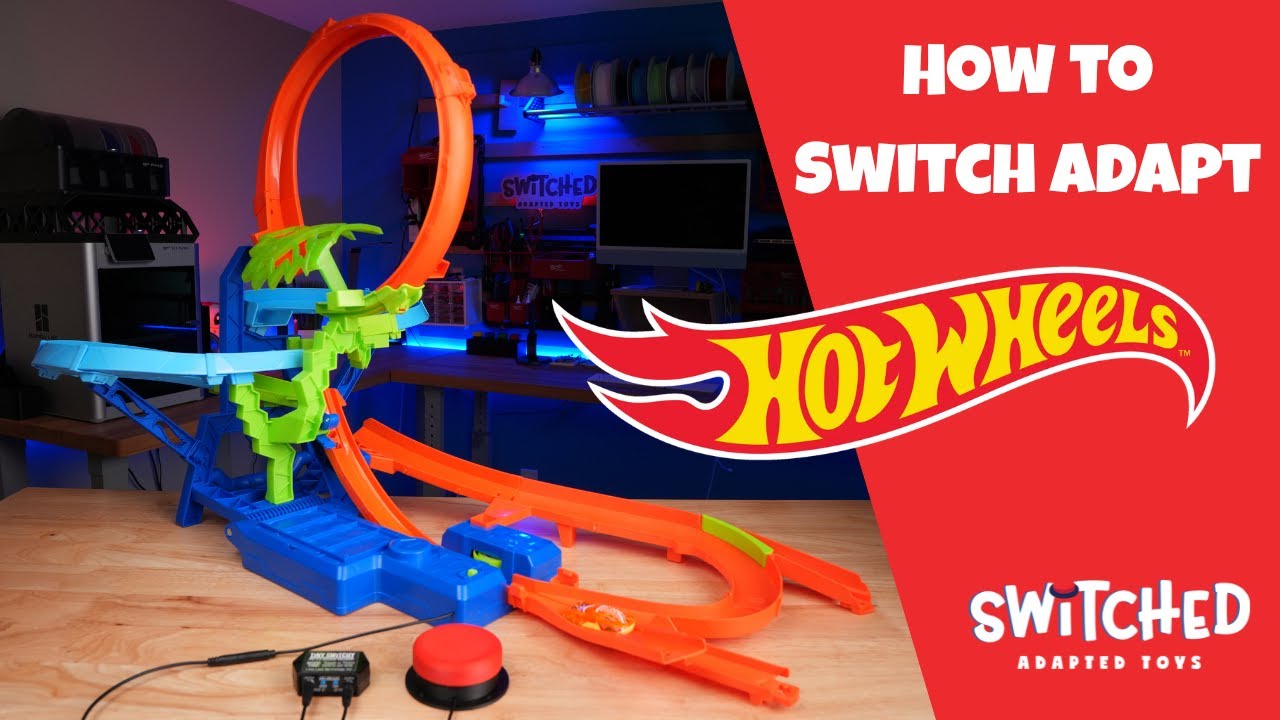 How to Switch Adapt a Hot Wheels Stunt Track for Accessible Play