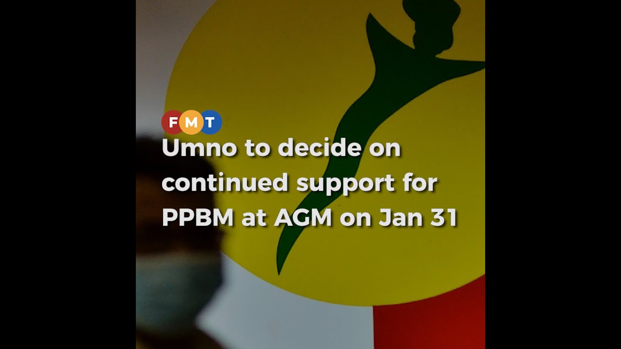 Umno to decide on continued support for PPBM at AGM on Jan 31