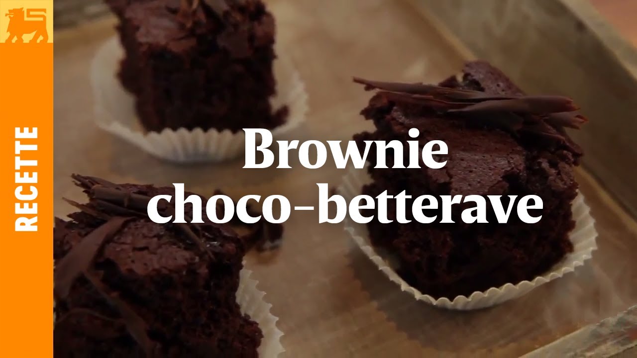 Brownie choco-betterave