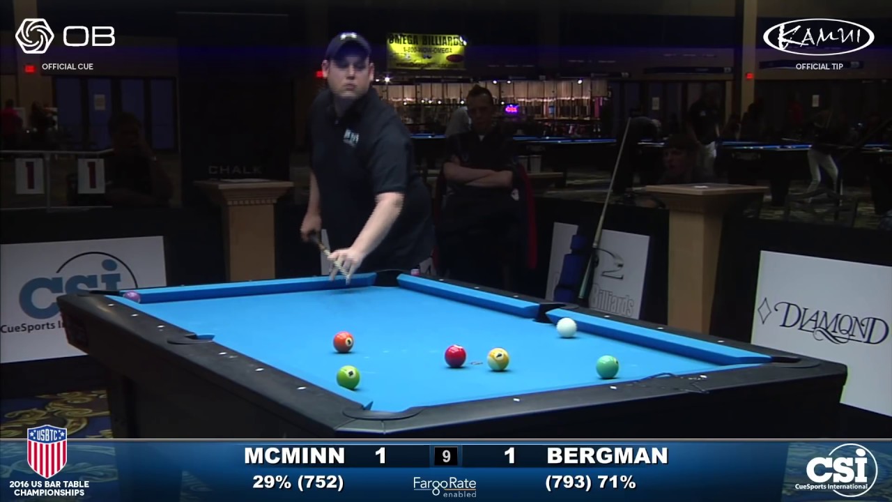 USBTC 9-Ball: Shane McMinn vs Justin Bergman Final