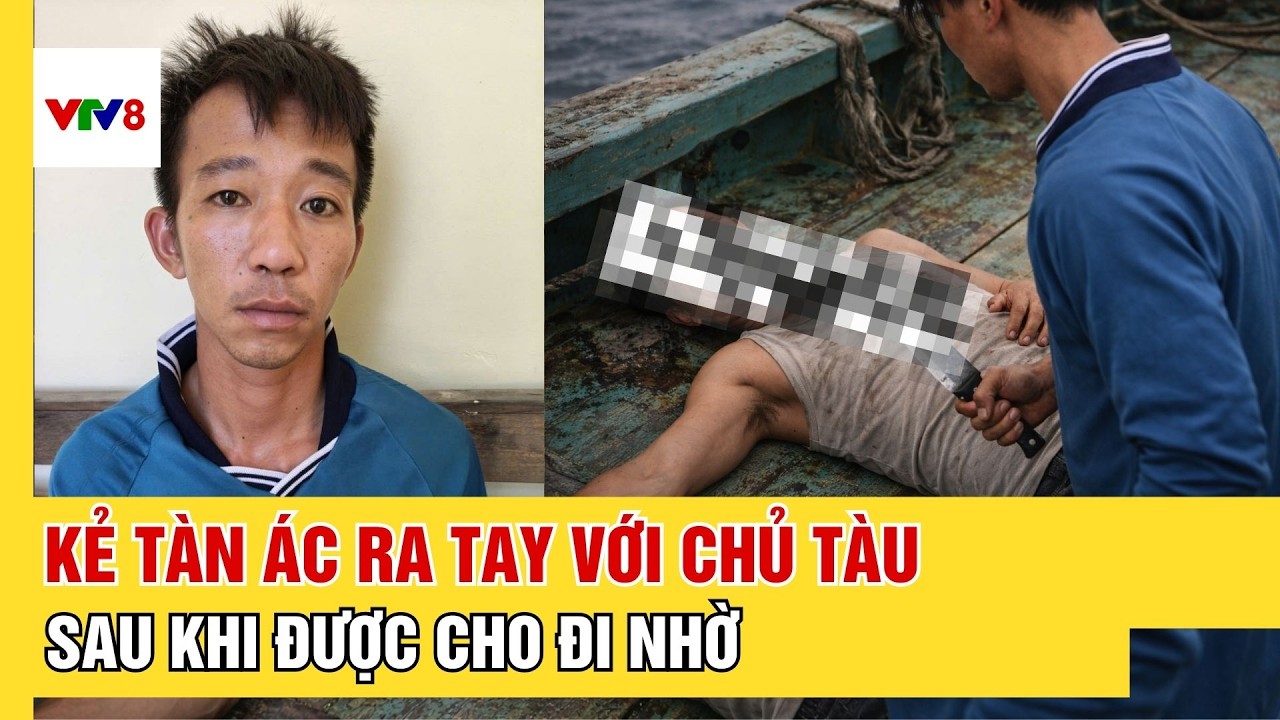Đối tượng ra tay với chủ tàu cá sau khi được cho đi nhờ tại vùng biển đặc khu Thổ Châu