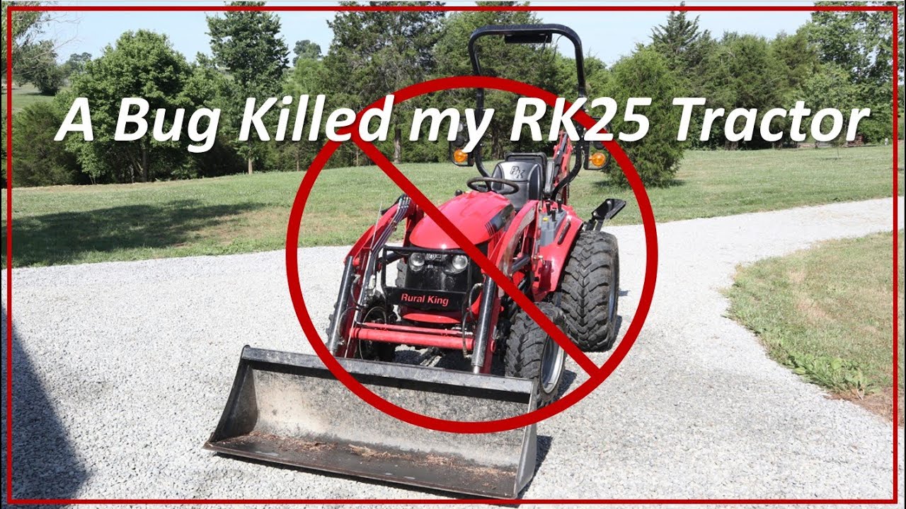 #334: Насекомое убило мой трактор RK25 / Rural King / TYM T25