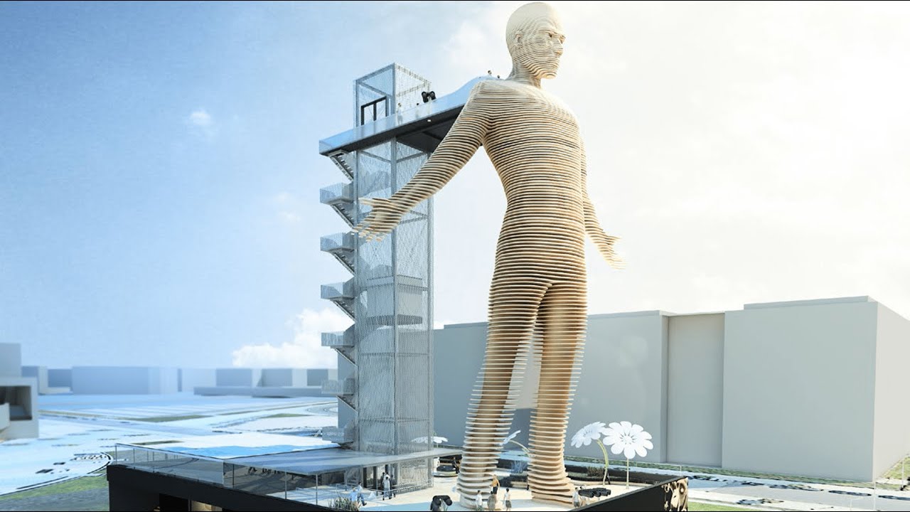 THIS IS REAL: 10-Story-Tall 