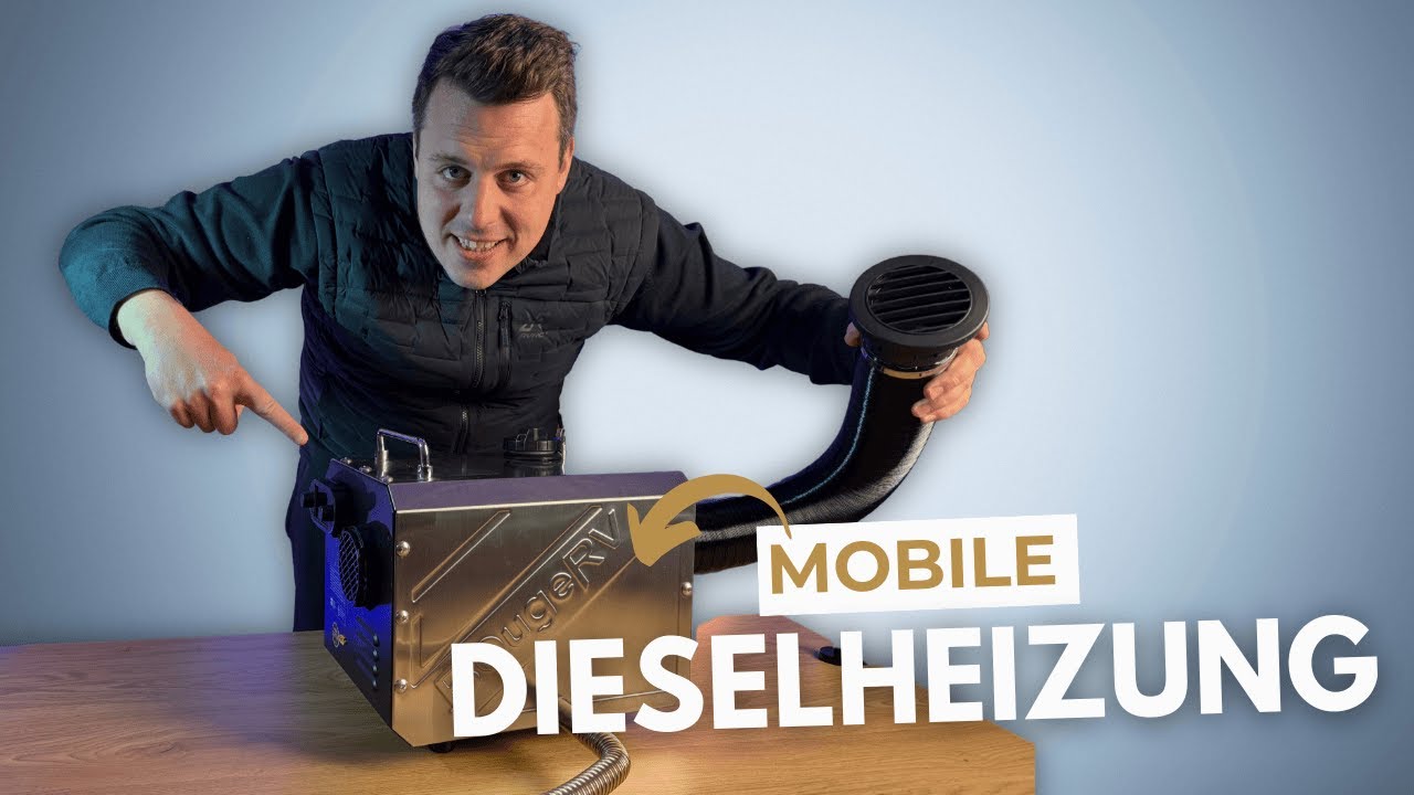 Mobile Dieselheizung 5 kW im Test 🔥 BougeRV für Auto, Camper, Zelt & Garage