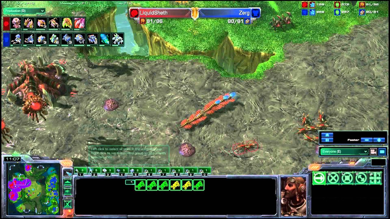 HD Starcraft 2 Sheth v Ryung g2